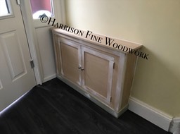 Double door electric and gas meter cupboard