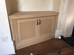 Gas meter cupboard