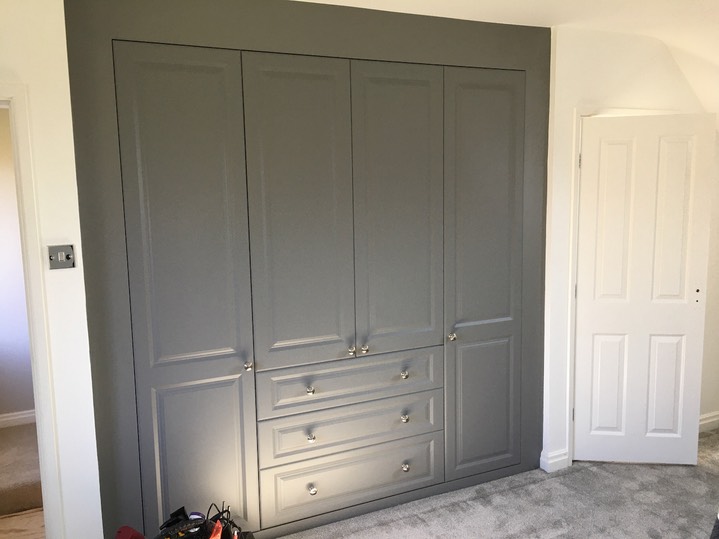 modern grey wardrobes