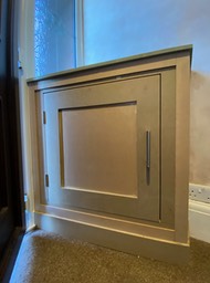 Modern shaker paint grade Electricity meter cabinet