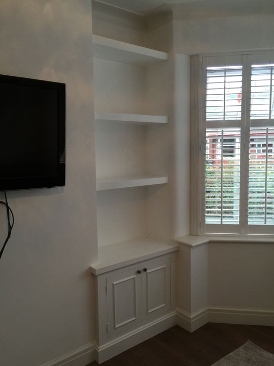 White Alcove unit 